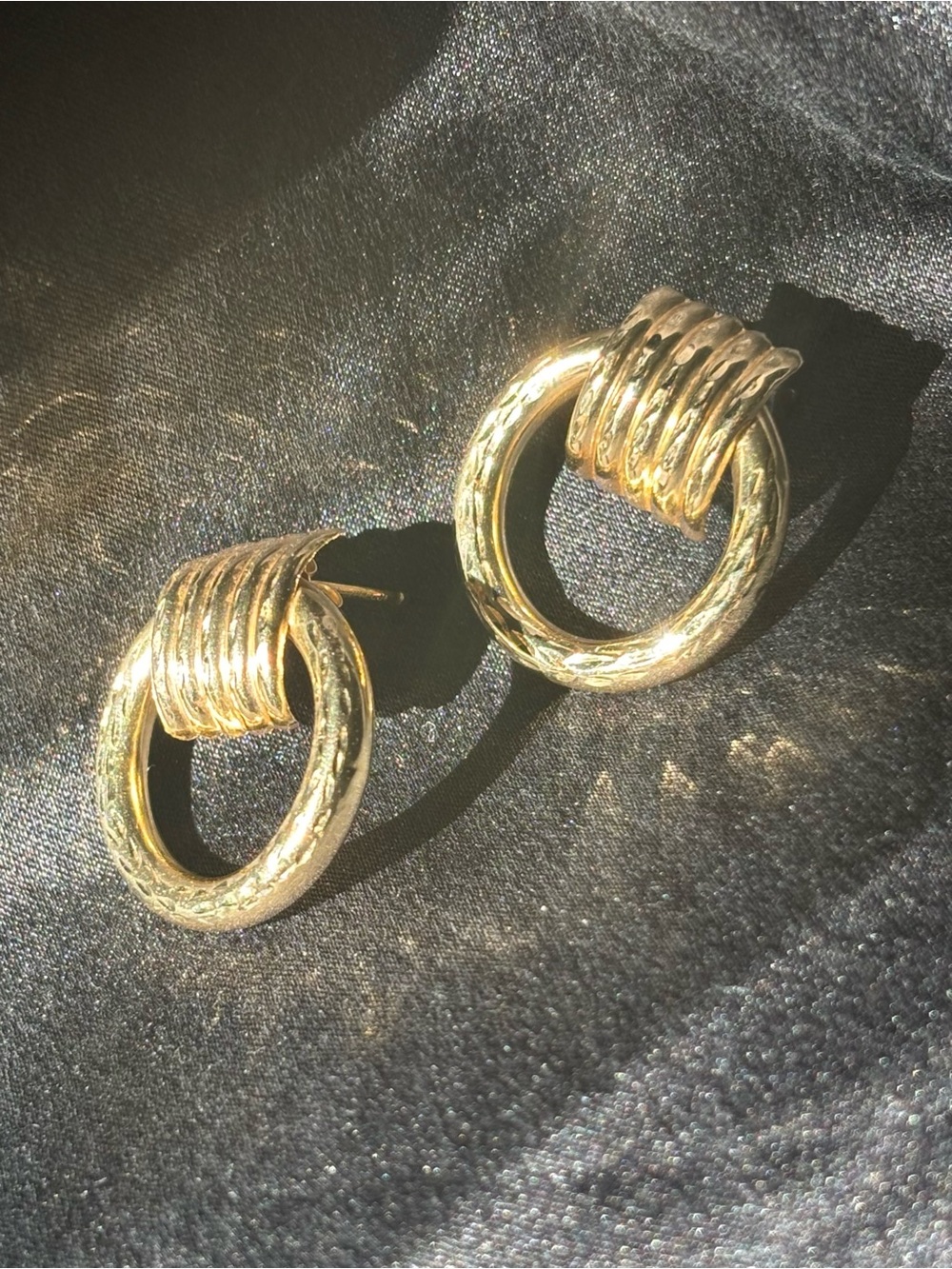 14k Gold Loop Knot Stud Earrings - Women's Jewelry